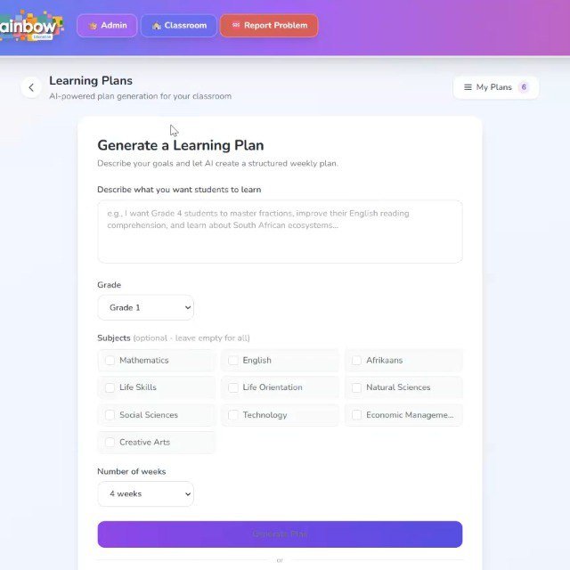 AI Learning Plans